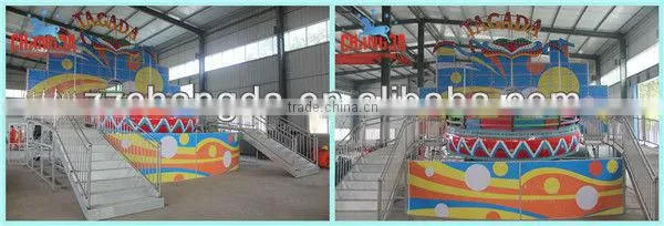 Children rides flying elephant family equipment, kiddie rides rotating arm rides Flying Elephants