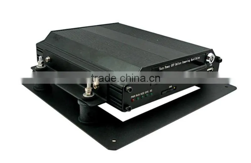 4 Channel D1 GPS, 3G NVR suitable for vehicle,car,bus security