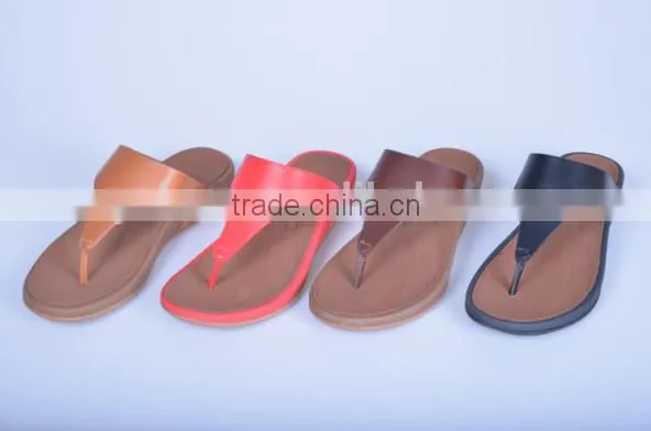 2015 trendy women flip flops best selling leisure