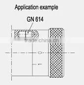 GN615 threaded fastener ball spring plungers