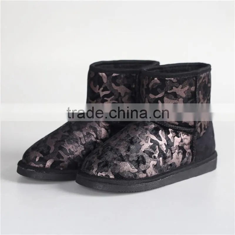 Ladies slipper boot with EVA sole