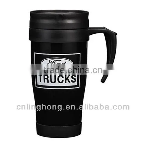 water and coffee automobile mug cup