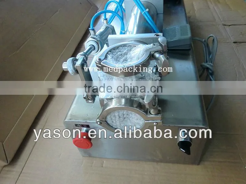 Semi-automatic liquid soap/shampoo/lotion/cosmetic cream/cosmetic paste filling machine