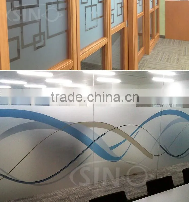 WB32 Smart Window Decoration Manufacturer PVC Static Glass Film