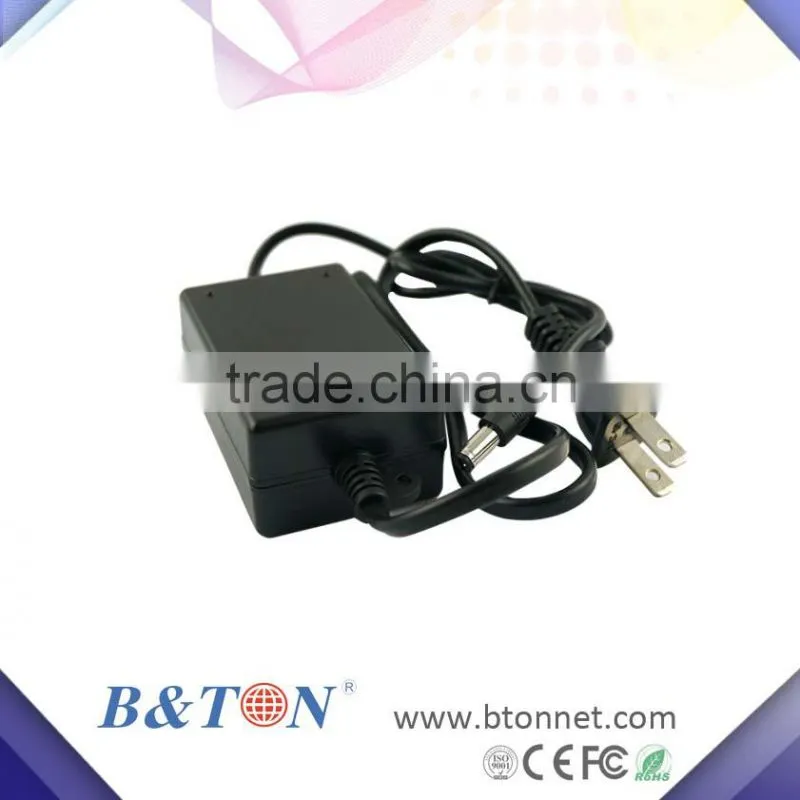 High efficiency 12V 2A AC/DC swtiching power adapter for security system