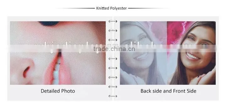 polyester fabric banner custom advertising banner huge banner big banner large banner