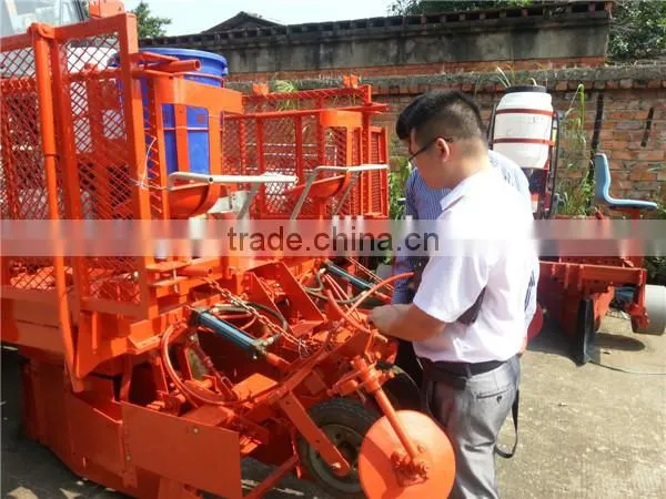 Small tractor planting sugarcane planter for big farm High quality sugarcane planting machine for sale