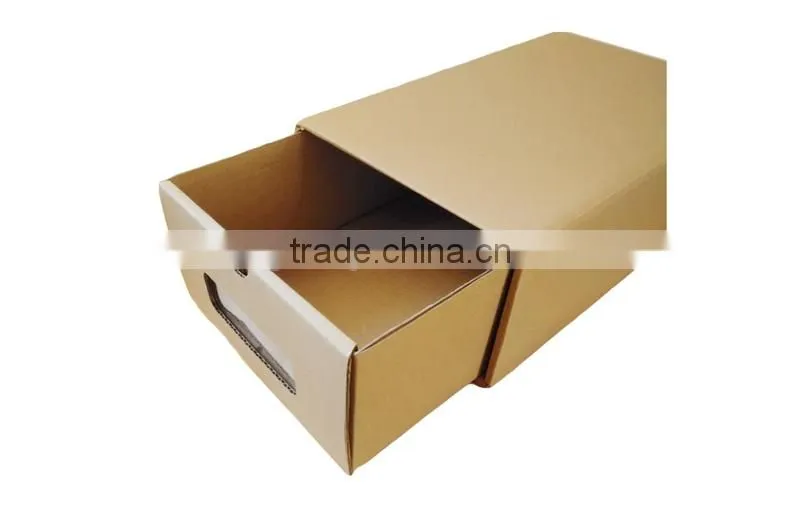 Slide open corrugated storage carton box price