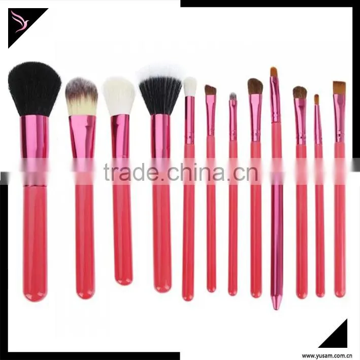 Brush holder 12 pcs personalized mini makeup brush set