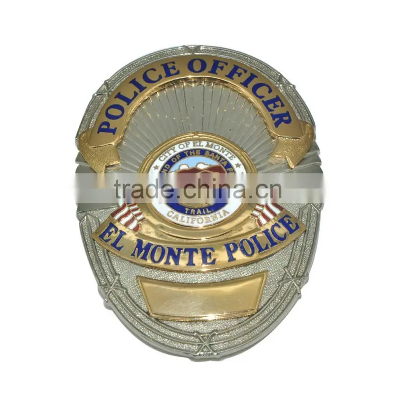 Badge Gold and metal badge custom badge