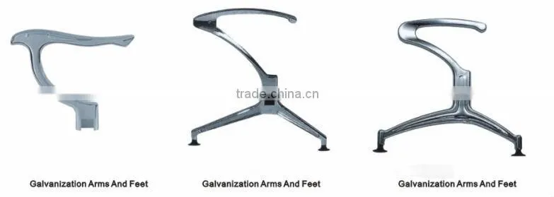 Modern design style light silver waiting room chairs used