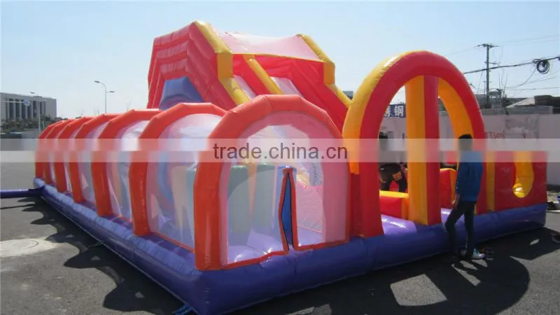 Inflatable Outdoor Obstacle Course Equipment for Sale
