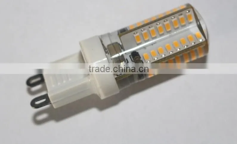 2014 New 360 Degree Glue 3014SMD 3w CE RoHS LED G9 Lamp