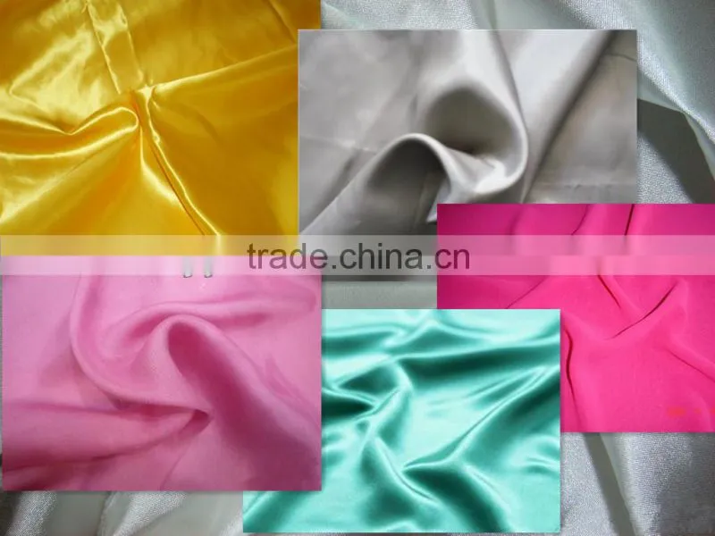 shiny 100 acetate satin lining fabric