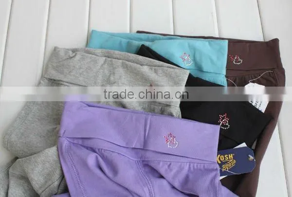 2012 organic cotton lycra kids yoga clothes
