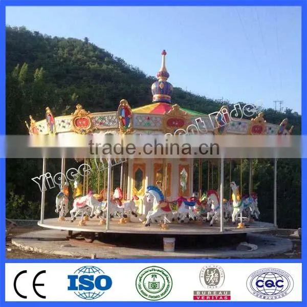 fun fair ride for sale 16 seats carousel