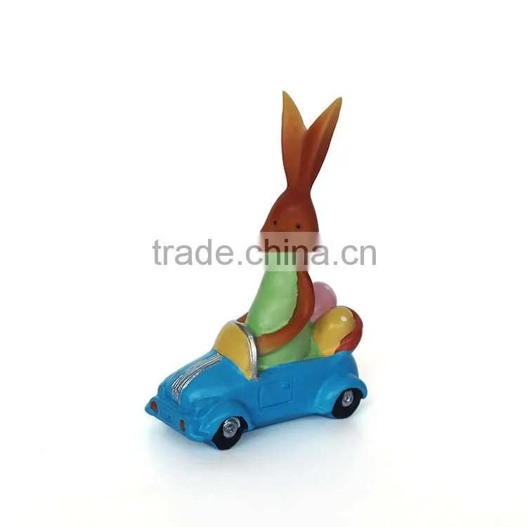 Wholesale Easter Rabbit Resin Easter Rabbit Figurine
