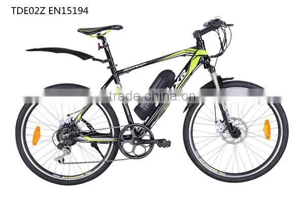 36Vlithium battery e bike mountain electric bike manufacturer