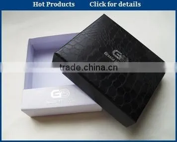 2015 cheap custom black wallet gift box