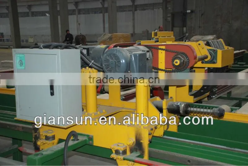 2500T-3600T single head extrusion puller with automatically interrupted saw