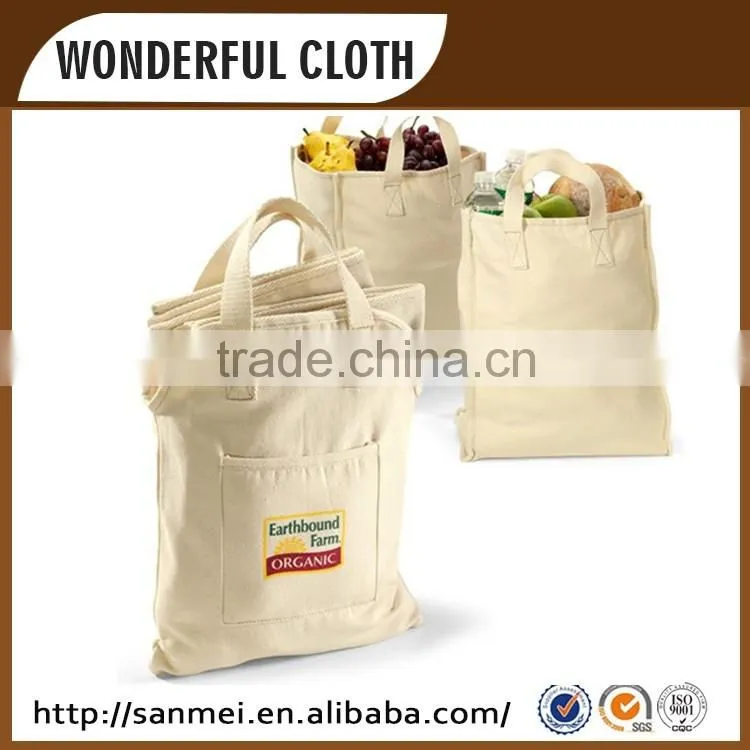 Wholesale cheap Customized reusable shopping bag, cotton shopping bag with logo