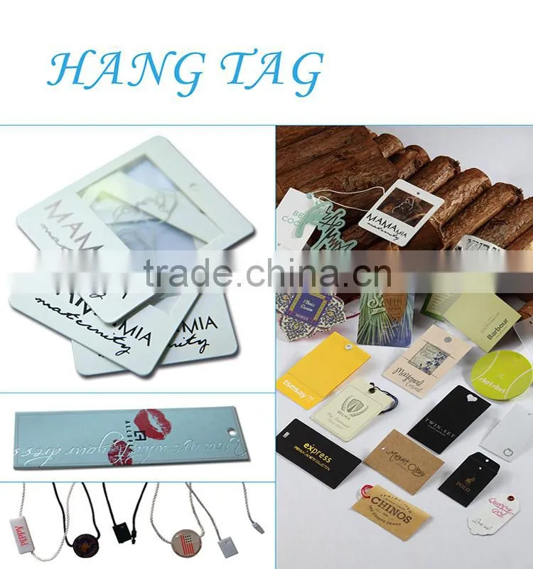 custom Fashion garment seal tag design