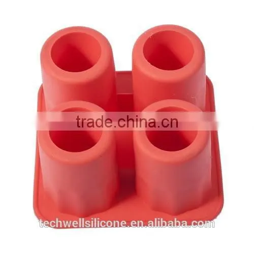 Funny Silicone Ice Shot Glass Mold, Ice Cup Mold