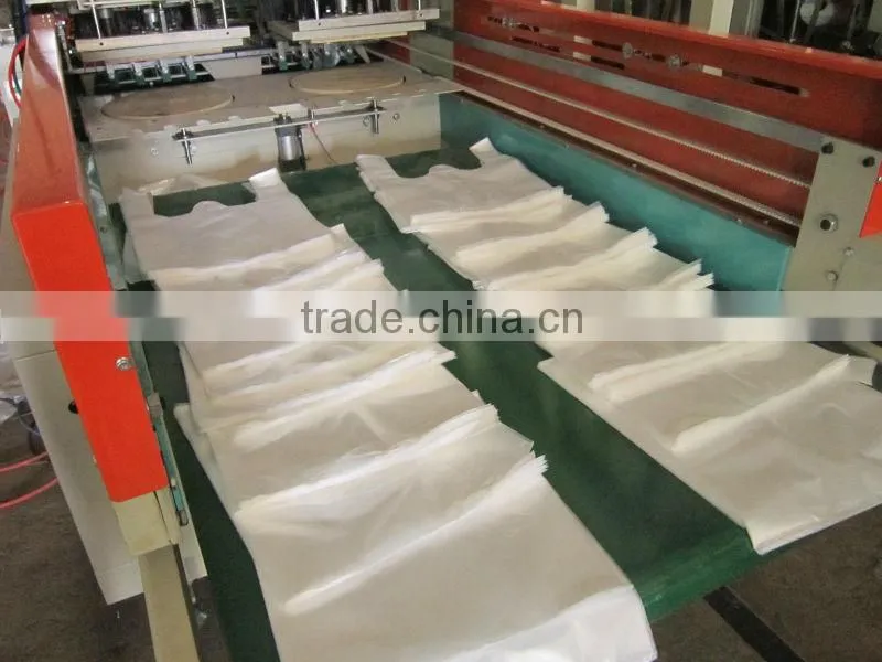 SHXJ-800 Full Autoamtic Hot-sealing Cold-cutting bag making machine