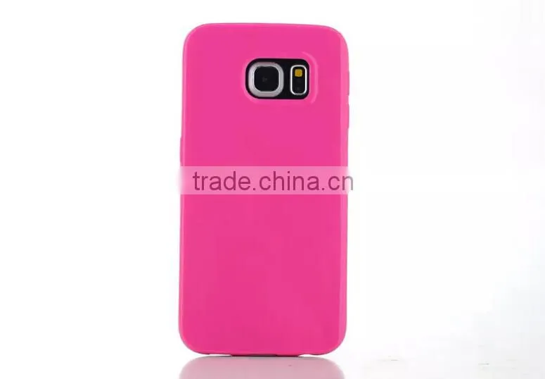 Factory Price Colorful Candy Soft Case For Samsung S6