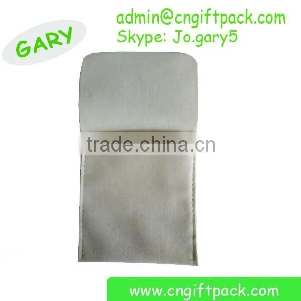 Custom Black Fabric Envelopes Velvet Bag Pouch