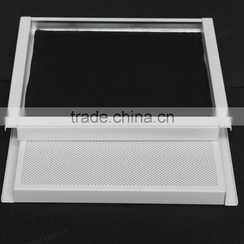 Easy-Installed K- shaped Perforated Ceiling Tiles Aluminum Ceiling Board, Suspended Ceiling Tiles Wholesale