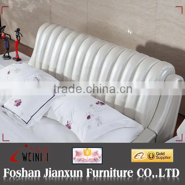 F6098 modern high quality gloosy soft bed