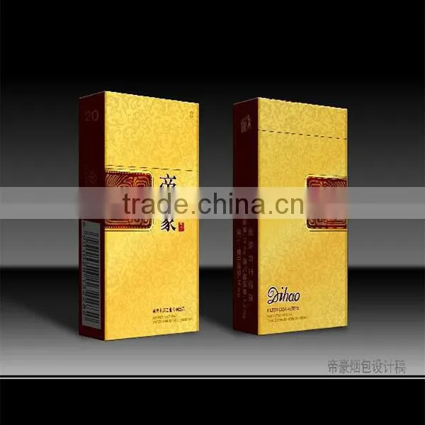 virgin pulp paperboard custom cardboard cigarette box