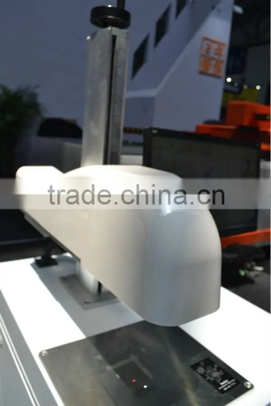 steel/ titanium/ copper/ coating materials desktop fiber laser marking machine