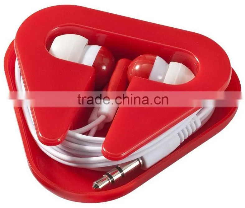 In-ear Wired Earphone With Square Plastic Box