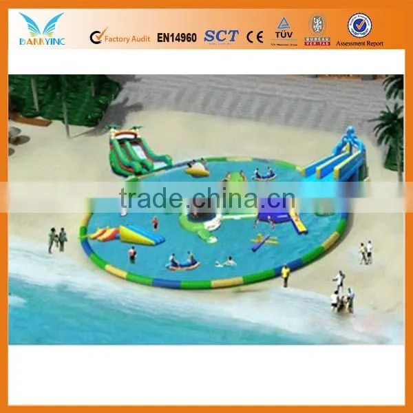 High quality the cheap inflatable water park from Guangzhou Barry