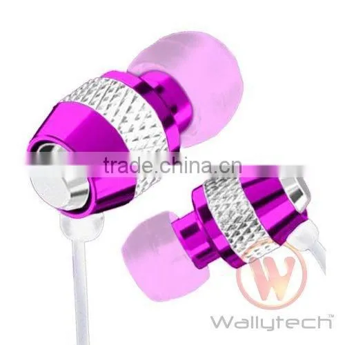 Wallytech Stereo in-ear For iPhone Metal Earphone