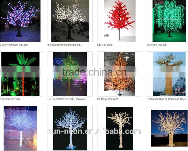 Beautiful Multi Colors Changing Outdoor Led Tree Lights