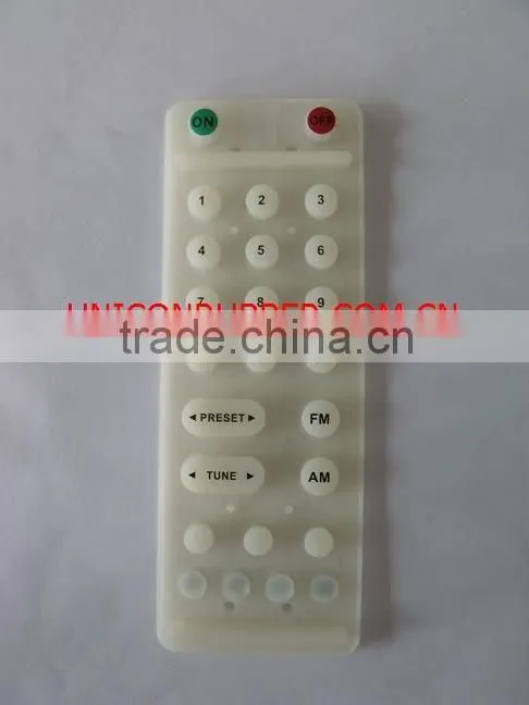 HIGH QUALITY SILICONE KEYPAD/RUBBER KEYPAD