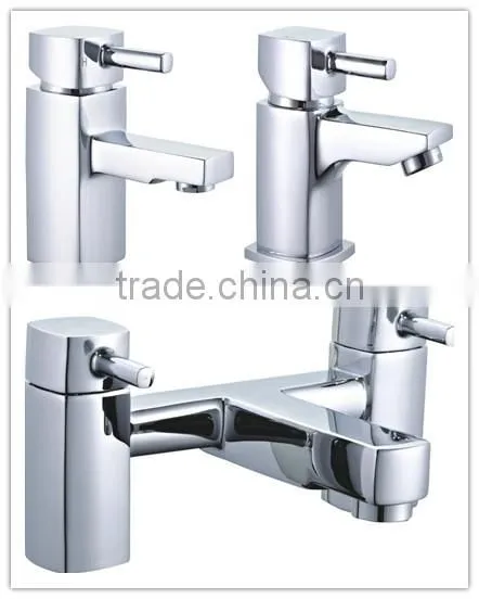 Deck mounted mono basin mixer