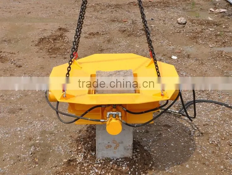 hydraulic concrete core cutting pile machine,pile head breaker