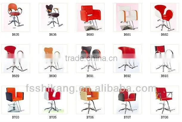 hot sale colorful portable barber chair