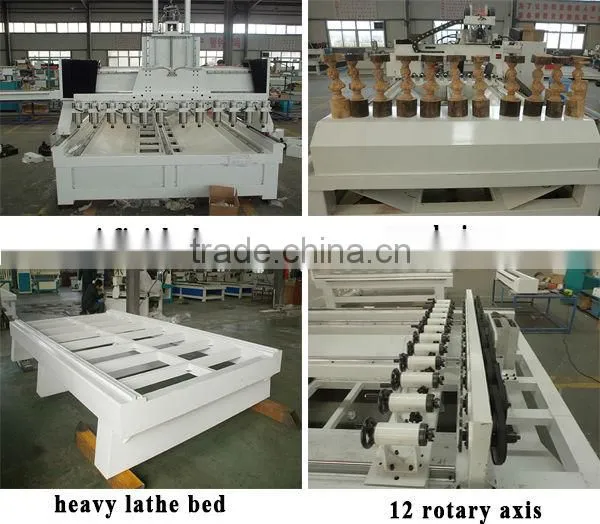 GLORY/CHENCAN Rotary CNC Router 3D 12 CNC Machine