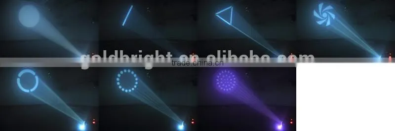 High Brightness LUMILEDS LED Stage DJ Disco Lighting 60W LED Scanner Effect Light