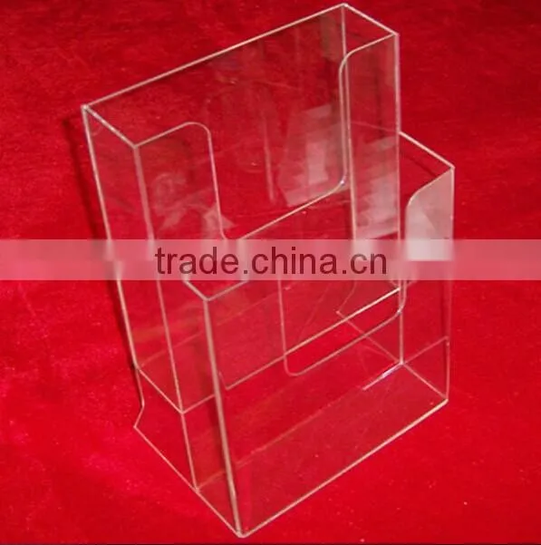 Custom catalog holder brochure holder with single pocket