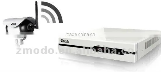 Zmodo 4CH NVR Wifi IP Outdoor Camera System Wireless