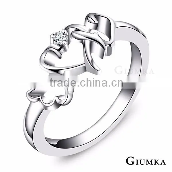 Custom stainless steel jewelry love ring