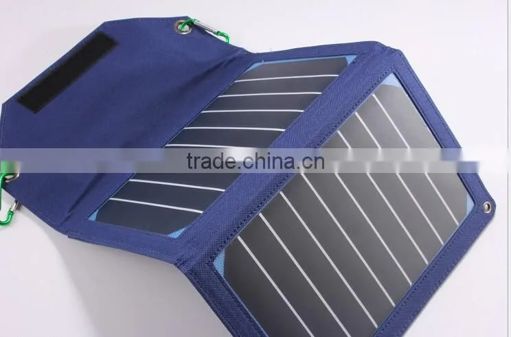 Made in china e mobile phone accessory waterproof solar powerbank solar panel 8000mah for USA market with indicator