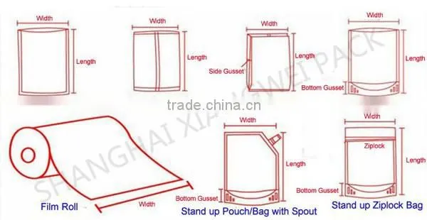 Ziplock Vavle Brown Coffee Bag for Wholesale