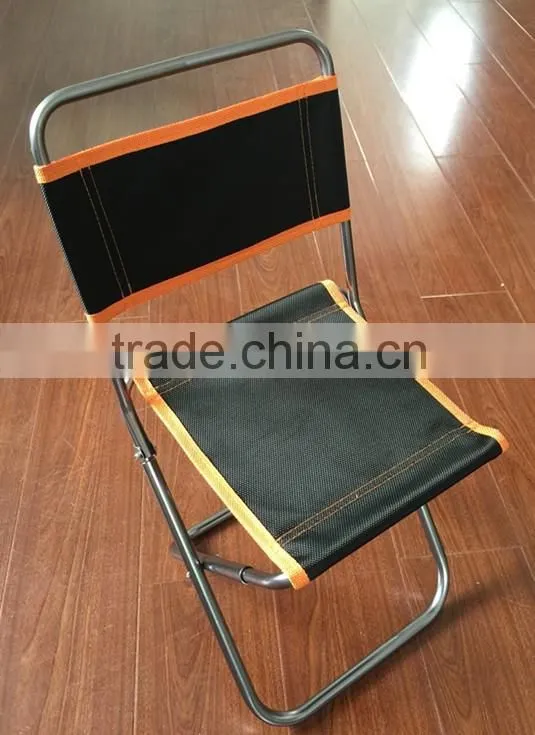 2015 NEW OUTDOOR ALU FOLDABLE STOOL WITH SEAT BACK